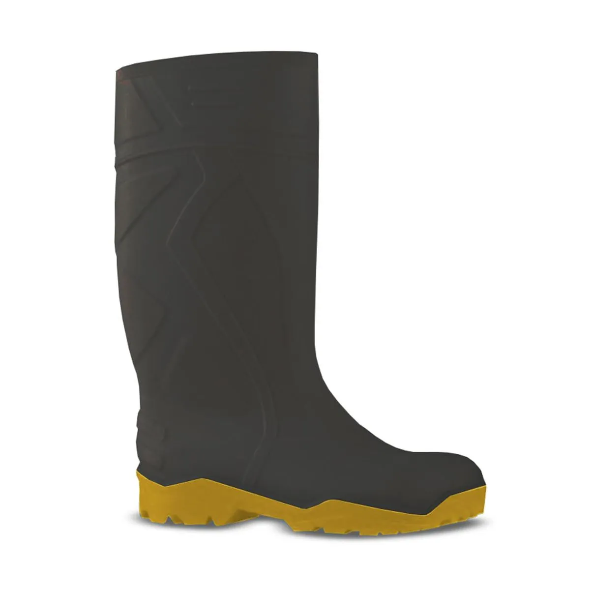 Bota V-Flex TPU 040 Punta Y Plantilla Acero Negra