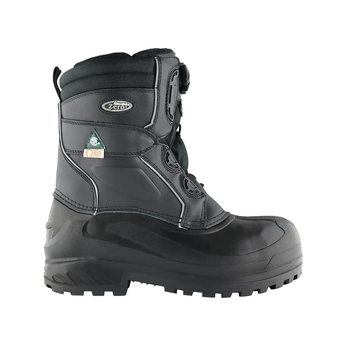 Bota Absolute Zero 7037 Térmica Boa Negra