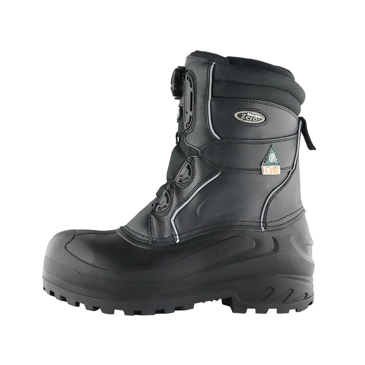 Bota Absolute Zero 7037 Térmica Boa Negra - Imagen 2