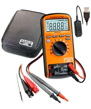 Multímetro Digital Con Medición Automática True Rms 1000 V Y Conexión A Pc