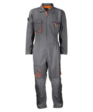Overol Activex Piloto Gabardina Gris/Naranjo