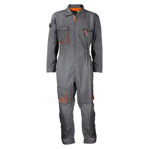 Overol Activex Piloto Gabardina Gris/Naranjo