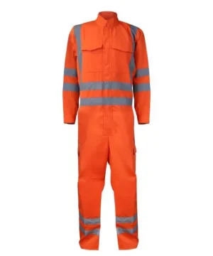 Overol Activex Piloto Poplin Naranjo Reflectante 360°