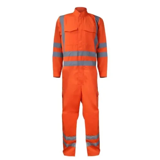 Overol Activex Piloto Poplin Naranjo Reflectante 360°