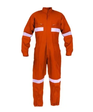 Overol Activex Piloto Poplin Naranjo C/Reflectante
