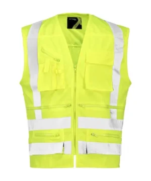 Chaleco Activex Geologo Alta Visibilidad 360° Verde Fluor