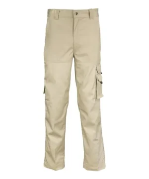 Pantalon Activex Gabardina Cargo Beige UPF 50