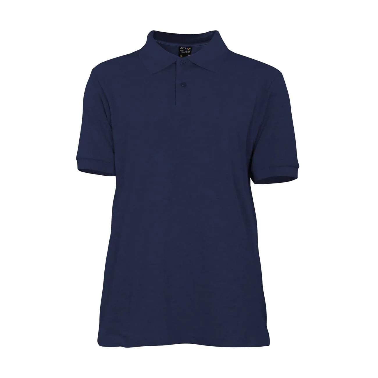 Polera Activex Pique Azul Marino M/Corta Mujer UV