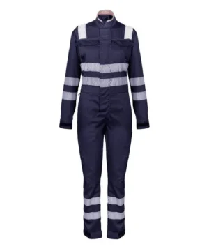 Overol Ignifugo Absolute Fire Antiest. FRCT NFPA 13034 Mujer Azul/Beige