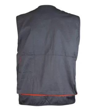 Alternative view of Chaleco Geologo Gabardina Gris/Naranjo