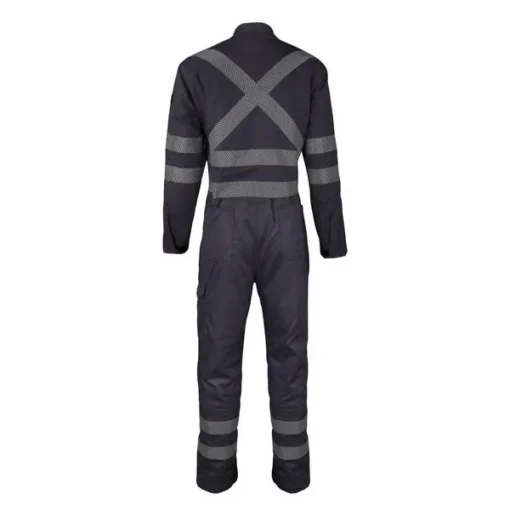 Overol Ignifugo Absolute Fire Antiest. FRCT NFPA 13034 Azul Marino - Imagen 2