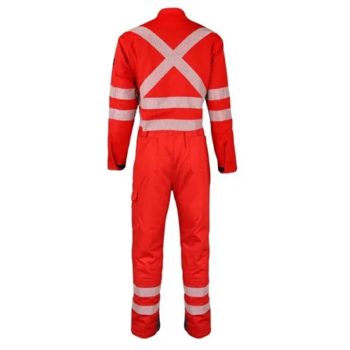 Overol Ignifugo Absolute Fire Antiest. FRCT NFPA 13034 Rojo - Imagen 2