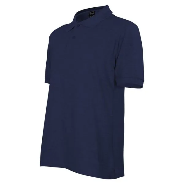 Polera Activex Pique Azul Marino M/Corta UV - Imagen 2