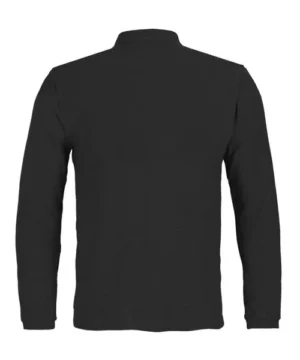 Alternative view of Polera Activex Pique Negra M/Larga UV