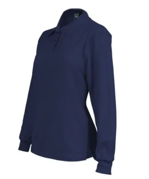 Polera Activex Pique Azul Marino M/Larga Mujer UV