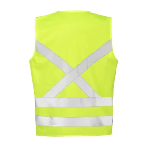 Chaleco Activex Amarillo Bols. Alta Vis C/Cinta - Imagen 3