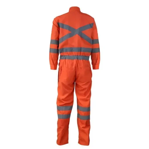 Overol Activex Piloto Poplin Naranjo Reflectante 360° - Imagen 3