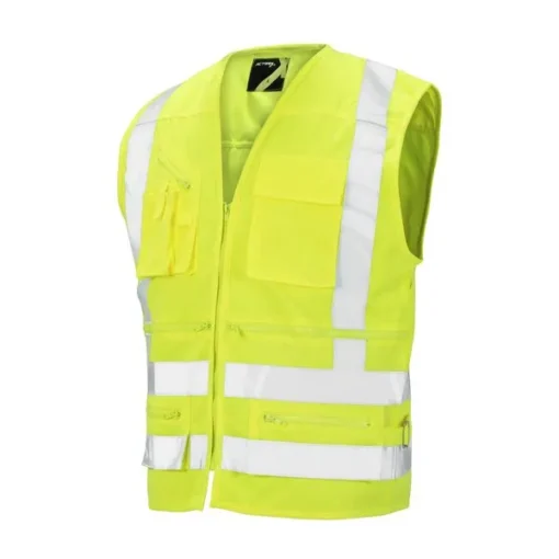 Chaleco Activex Geologo Alta Visibilidad 360° Verde Fluor - Imagen 2