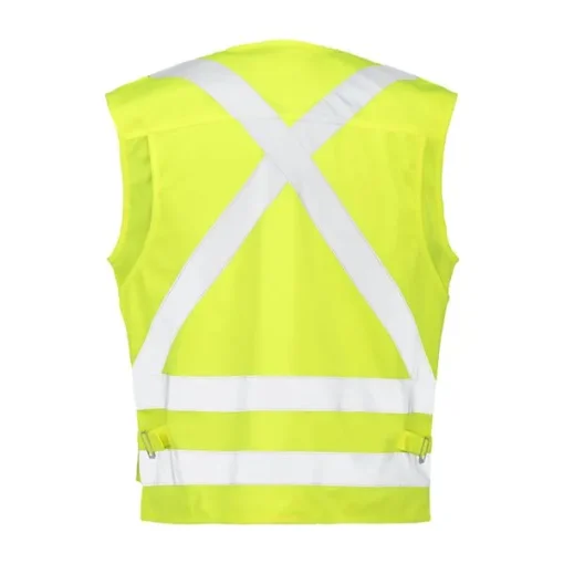 Chaleco Activex Geologo Alta Visibilidad 360° Verde Fluor - Imagen 3