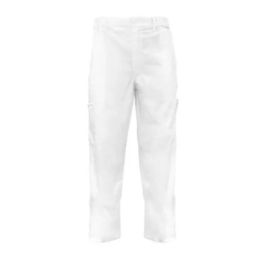 Pantalon Activex Gabardina 100% Algodon blanco