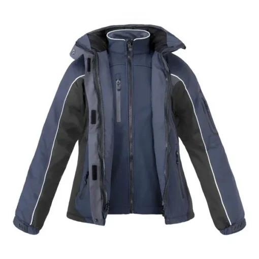 Parka Absolute Zero Mujer 3 en 1 Azul Z-9600 - Imagen 4