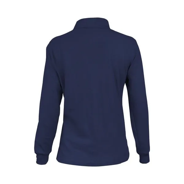 Polera Activex Pique Azul Marino M/Larga Mujer UV - Imagen 3
