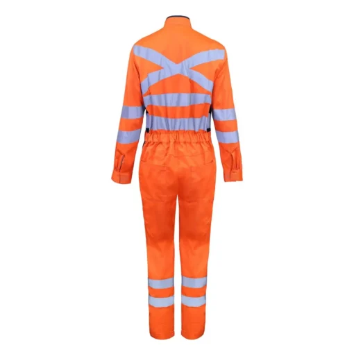 Overol Activex Canvas Naranjo Mujer Reflectante 360° - Imagen 3