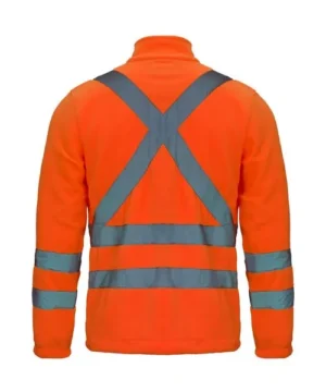 Alternative view of Chaqueta Activex Micropolar Naranjo Fluor HiVi C/Reflect M/Larga