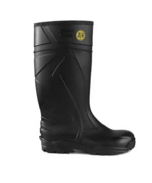 Bota V-Flex 942 PVC con puntera de acero Negra