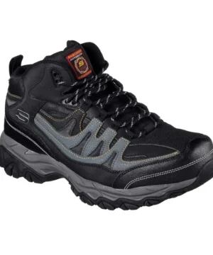 Botín Skechers Rebem Negro/Gris Hombre