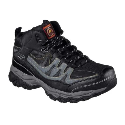 Botín Skechers Rebem Negro/Gris Hombre