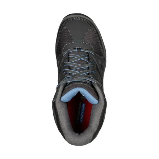 Botín Skechers Pomeria Gris/Celeste Mujer - Imagen 2