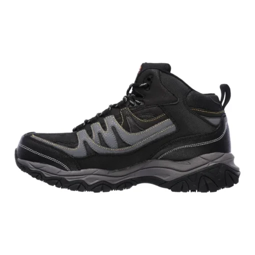 Botín Skechers Rebem Negro/Gris Hombre - Imagen 3