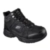 Botin Skechers Ledom Negro