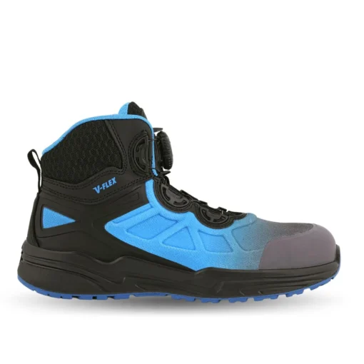Botín VFlex V93 Thinsulate® Con Boa Negro-Azul