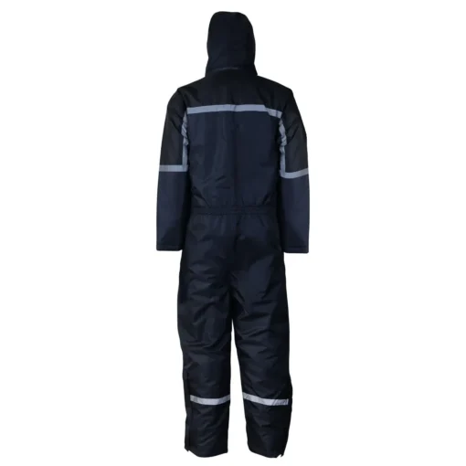 Buzo Térmico Azul-Negro Forro Franela - Imagen 3