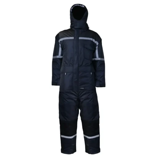 Buzo Térmico Azul-Negro Forro Franela - Imagen 2