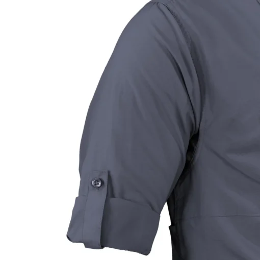 Camisa Lightwind H2100 Poliester Gris - Imagen 4