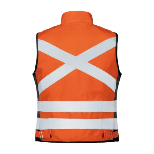 Chaleco Activex Geologo Canvas Naranjo Mujer Reflectante 360° - Imagen 2