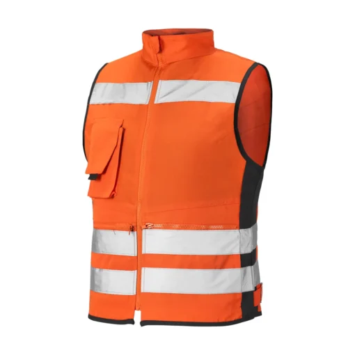 Chaleco Activex Geologo Canvas Naranjo Mujer Reflectante 360° - Imagen 3
