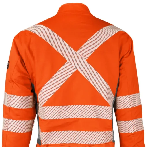 Overol Ignifugo Absolute Fire Antiest. FRCT NFPA 13034 Naranjo/Gris - Imagen 3