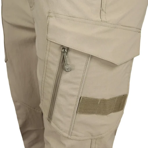 Pantalon Lightwind H3200 Nylon-Spandex Beige - Imagen 3