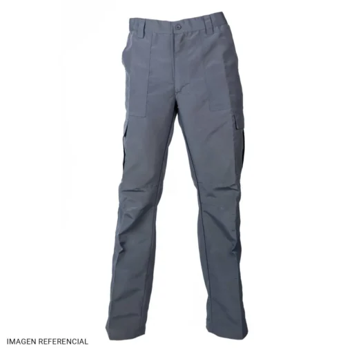Pantalon Poplin Cargo Gris Pz