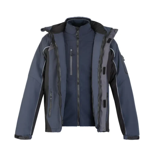 Parka Absolute Zero Hombre 3 en 1 Azul Z-9500 - Imagen 2