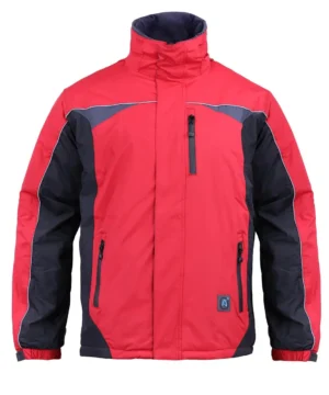 Parka Absolute Zero Hombre 3 en 1 Rojo/Negro Z-0400