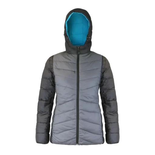 Parka Absolute Zero Mujer Reversible Gris/Calipso Z-6100 - Imagen 3