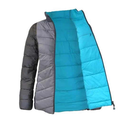 Parka Absolute Zero Mujer Reversible Gris:Calipso Z-6100