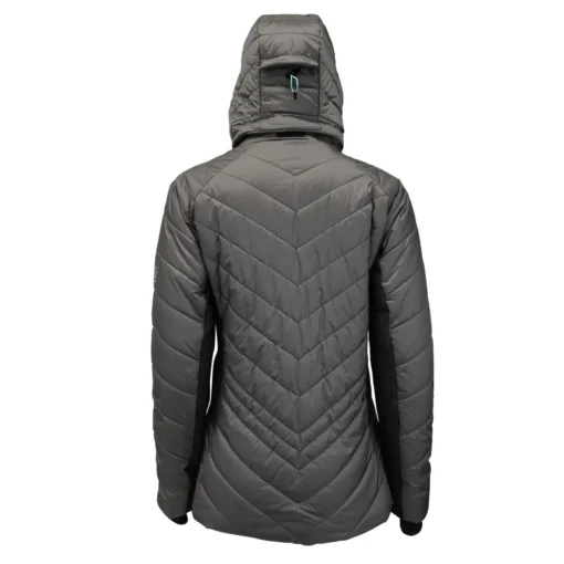 Parka Absolute Zero Thinsulate Mujer Gris/Negro Z-9100 - Imagen 4