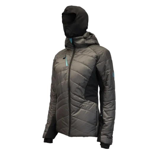 Parka Absolute Zero Thinsulate Mujer Gris/Negro Z-9100 - Imagen 3