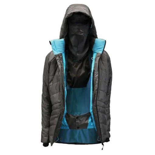 Parka Absolute Zero Thinsulate Mujer Gris/Negro Z-9100 - Imagen 2
